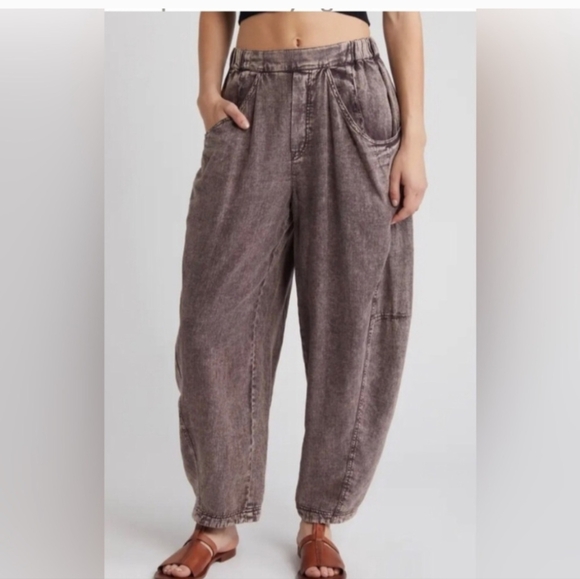 Free People Pants - Free People High Road Linen Blend Pants